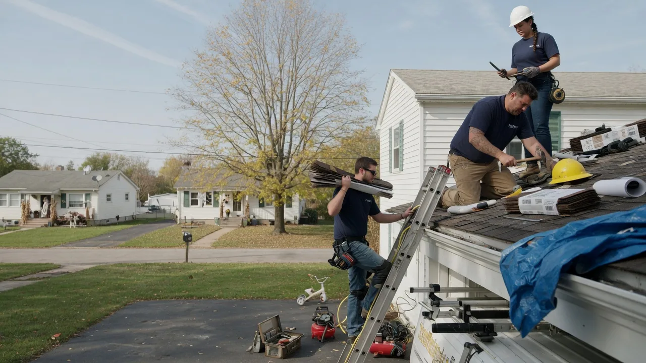 Local Roofing Contractors in Justice, IL near me